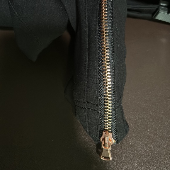 Motorcycle dress pants rose gold zippers - Picture 8 of 8
